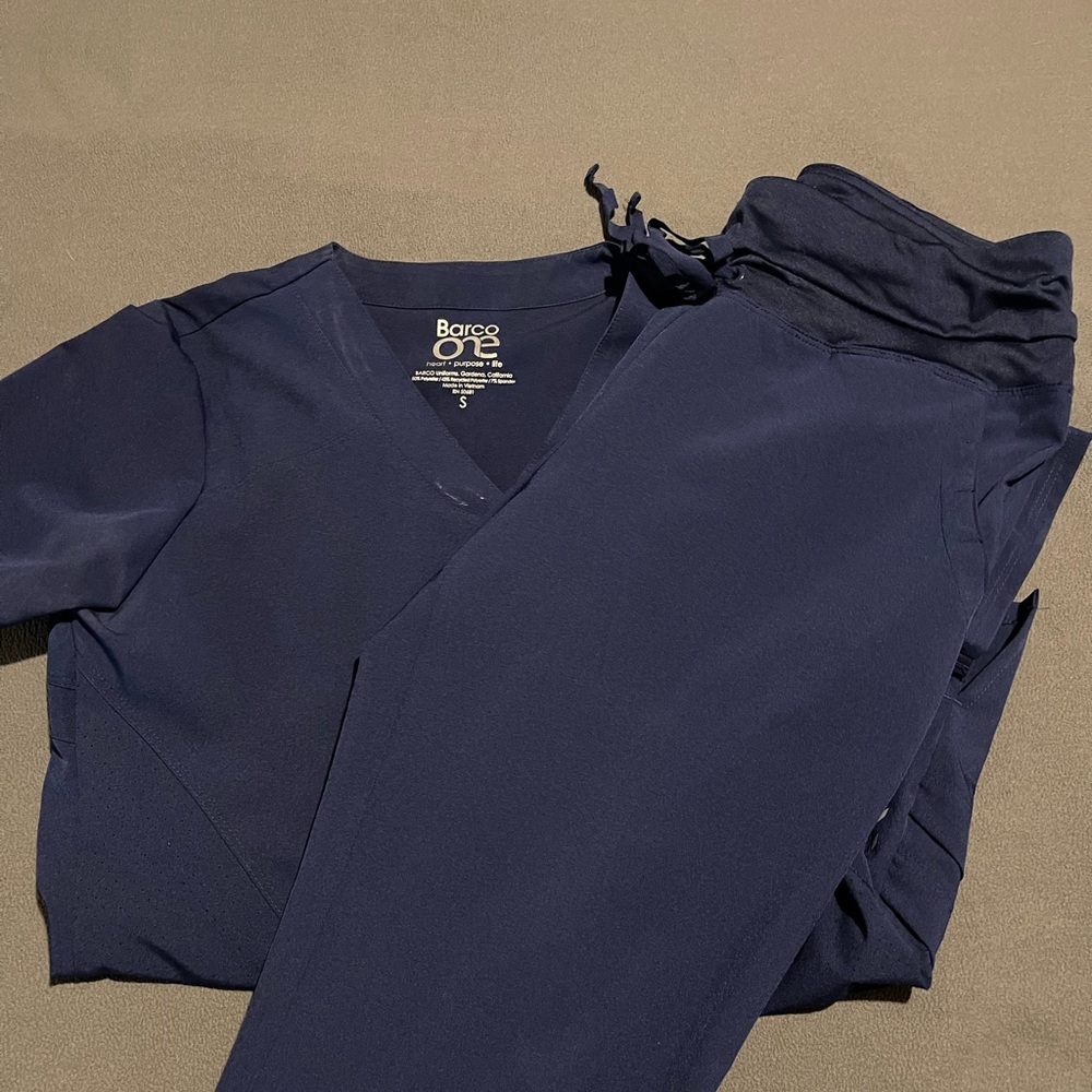 Barco One Navy Blue Scrubs